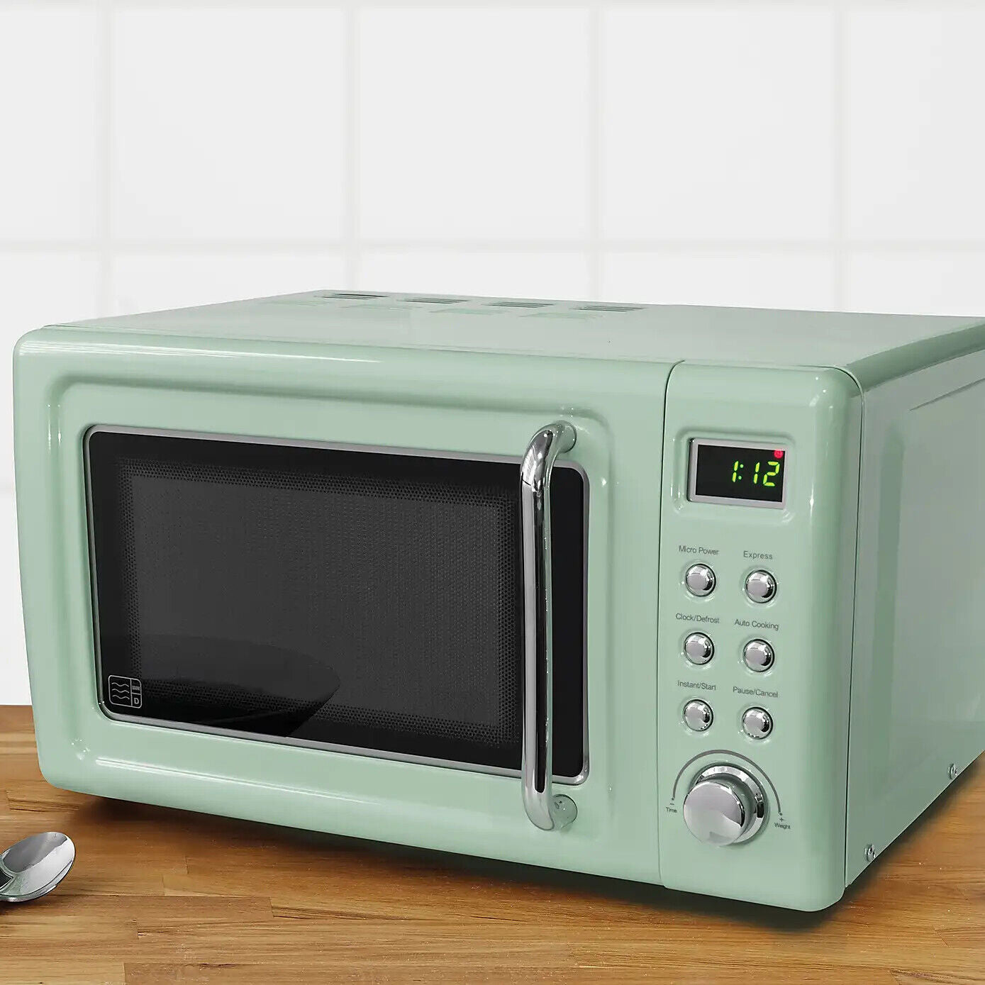 New Retro Style Digital Microwave 20 Litre 800W Kitchen Oven Appliances 5 Colors