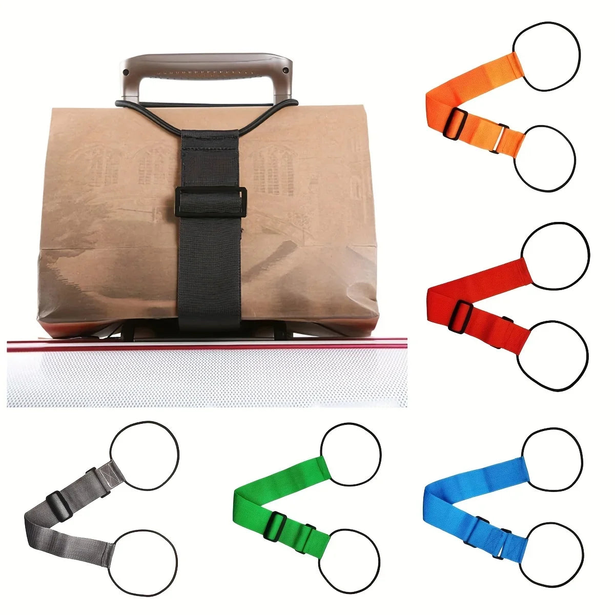 Luggage Elastic Strap, Versatile Reusable Strap, Travel Simple Suitcase Accessories