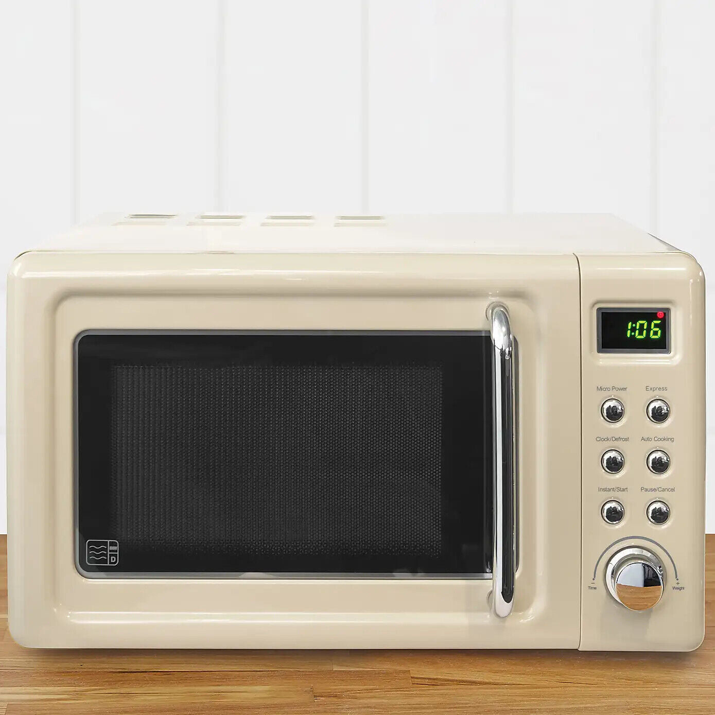 New Retro Style Digital Microwave 20 Litre 800W Kitchen Oven Appliances 5 Colors