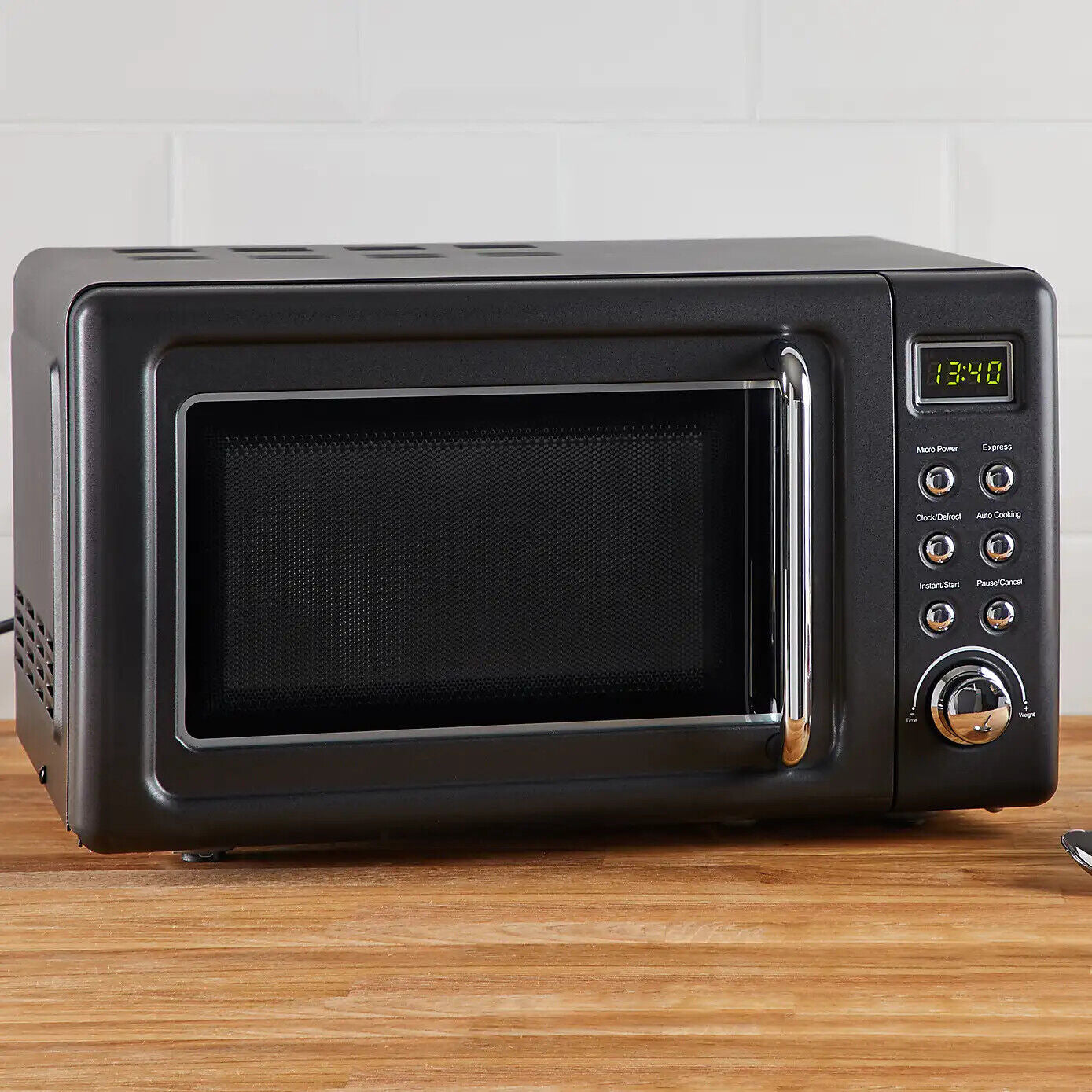 New Retro Style Digital Microwave 20 Litre 800W Kitchen Oven Appliances 5 Colors