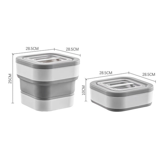 Rice Storage Box Dry Food Container Kitchen Plastic Grain Dispenser 5/7.5/12.5KG