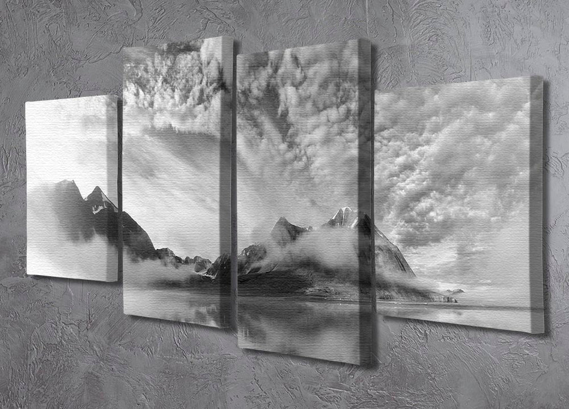 Morning Mist 4 Split Panel Canvas