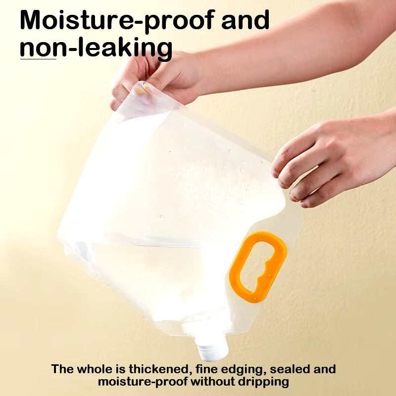 Grain Storage Bag Portable Insect Proof Moisture Proof Fresh Keeping Bag Recyclable Portable Transparent Grain Storage Bags