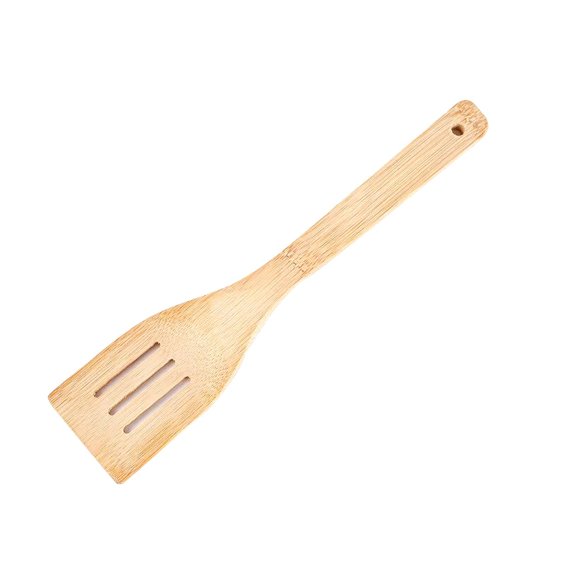 5Pcs Set of Bamboo Shovel Spoon Kitchen Utensils