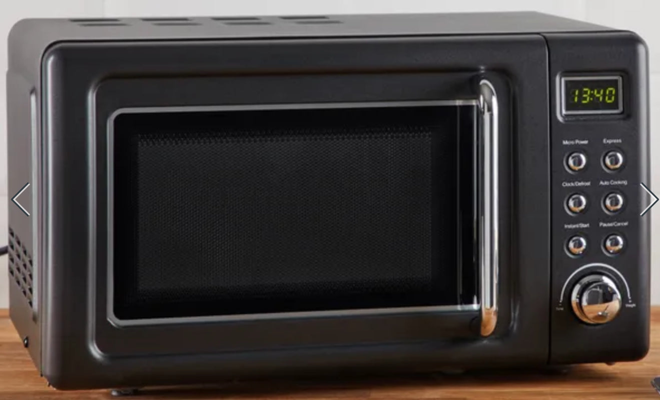 New Retro Style Digital Microwave 20 Litre 800W Kitchen Oven Appliances 5 Colors